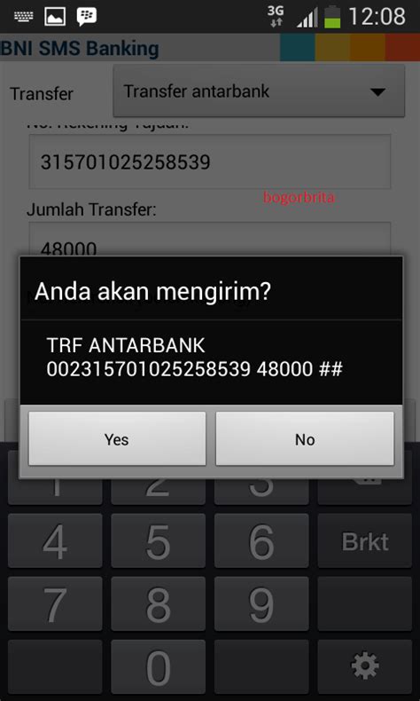 Dimana dalam hal ini bank. Cara Transfer Lewat Sms Banking Bni Ke Bri - Cara Bangking
