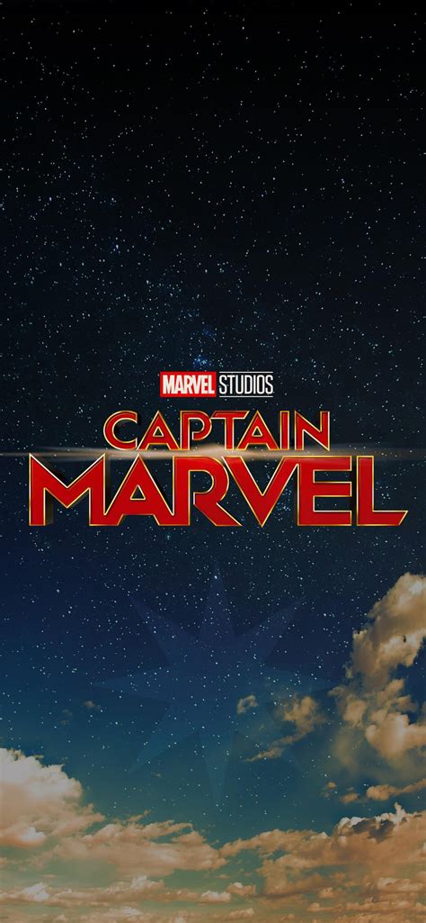 1242x2688 Captain Marvel Movie Logo Iphone XS MAX HD 4k Wallpapers
