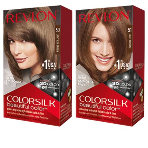 There are red hair dyes to complement every skin tone, but this color tends to look best with cool skin tones. 2 box x Revlon Coloursilk Hair Dye Hair Colour Light Brown ...