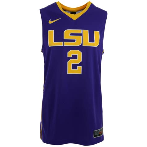 Nike Men S Lsu Tigers Replica Basketball Jersey In Purple For Men Lyst