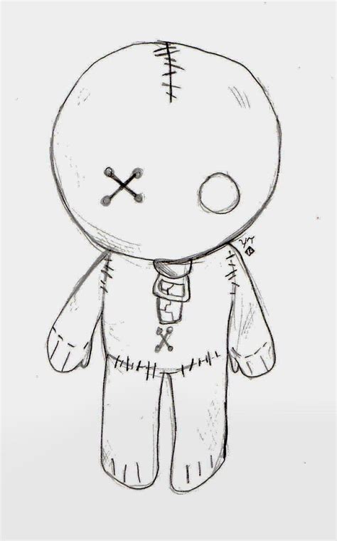 Emo Doll By Love Of The Pencil On Deviantart Cool Easy Drawings