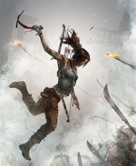 Tomb Raider Definitive Edition By Brenoch Adams Via Behance Tomb