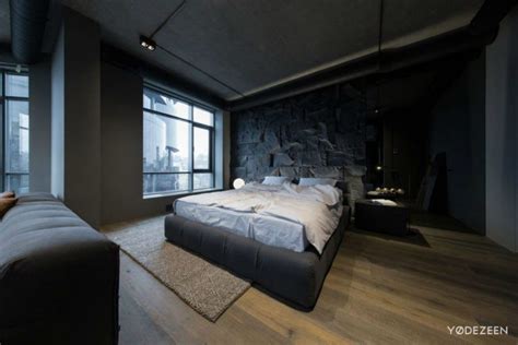 Dark Apartment In Kiev Maximizes Space With Reflective Surfaces Open