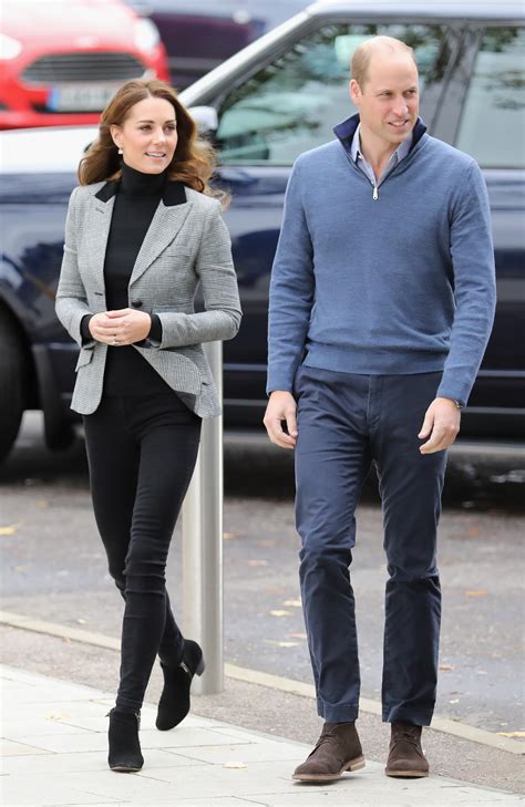Prince William And Kate Middleton Step Out In Casual Wear At A Coach Core