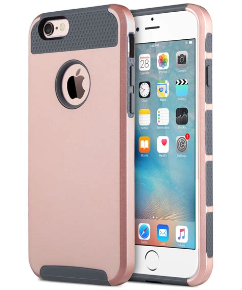 For Apple Iphone 6s Plus Case Hybrid Hard Heavy Duty Rubber Iphone 6 Plus Cover Ebay