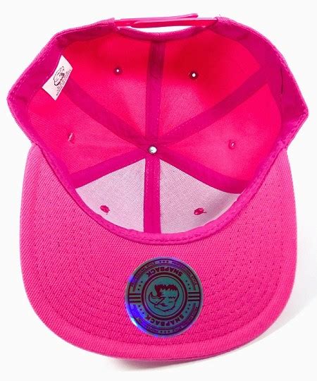 Blank Snapback Hats Caps Wholesale Solid Hot Pink
