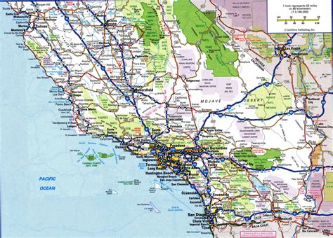 Printable Southern California Maps Adams Printable Map