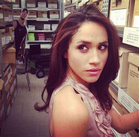 Meghan Markle Larks About Behind The Scenes On Set Of Suits With