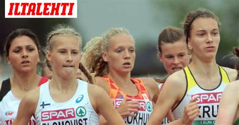 Nathalie Blomqvist sijoittui neljänneksi 3000 metrin kisassa EM-kisoissa