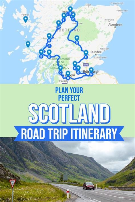 Scotland Road Trip Itinerary Places To Visit In Scotland By Car