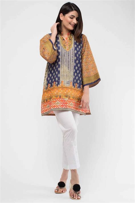 Khaadi Stylish Summer Kurtas And Dresses Pret Spring Collection 2018 19