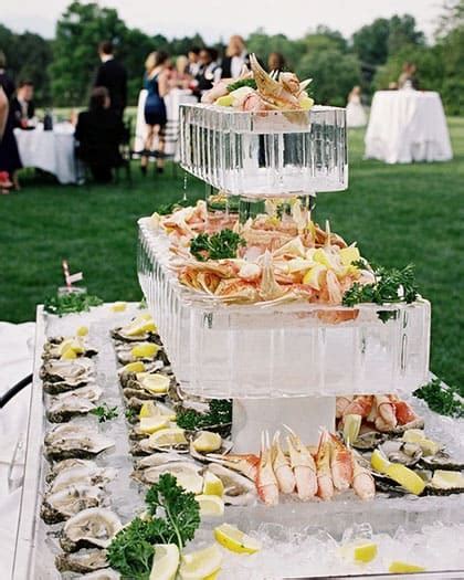 Catering Buffet Food Drinks Professional Wedding Preparation