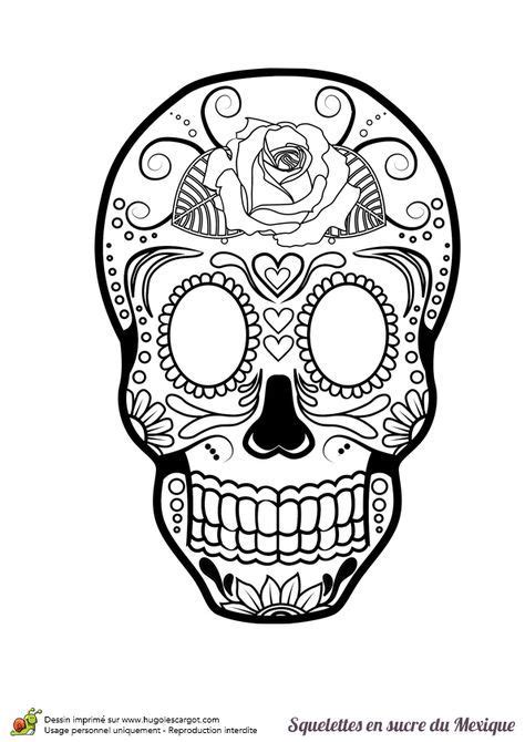 Activite facile avec les dessin flamant rose facile soleil co. SFR Mail | Coloriage tête de mort, Coloriage, Coloriage squelette