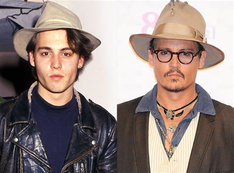 Johnny Depp From Celebs Then And Now E News