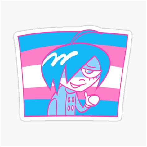 Trans Rights Shuichi Saihara Sticker For Sale By Bosozokuu Redbubble