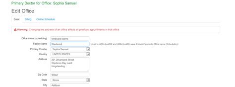 Setting The Service Location In Box 32 On The Hcfa Form