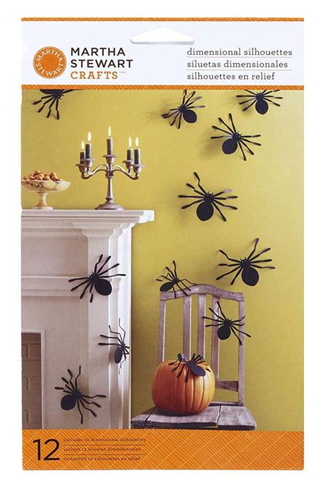 Martha Stewart Crafts Dimensional Silhouette Spider Fall Halloween