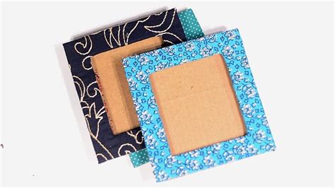 How To Make Photo Frame From Waste Material At Home Diy Cardboard
