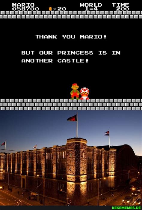 Thank You Mario But Our Princess Is In Another Castle Comics Und