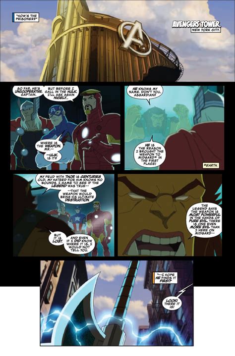 Preview Marvel Universe Avengers Assemble 4 Comic Book Preview
