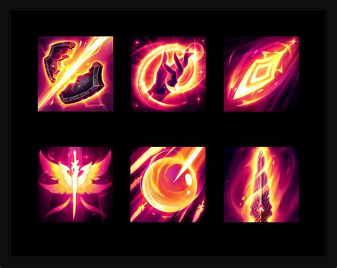 Ability Icons League Of Legends Behance