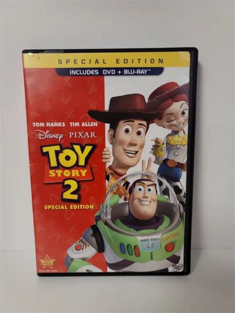 Toy Story 2 Two Disc Special Edition Blu Raydvd Combo W Dvd