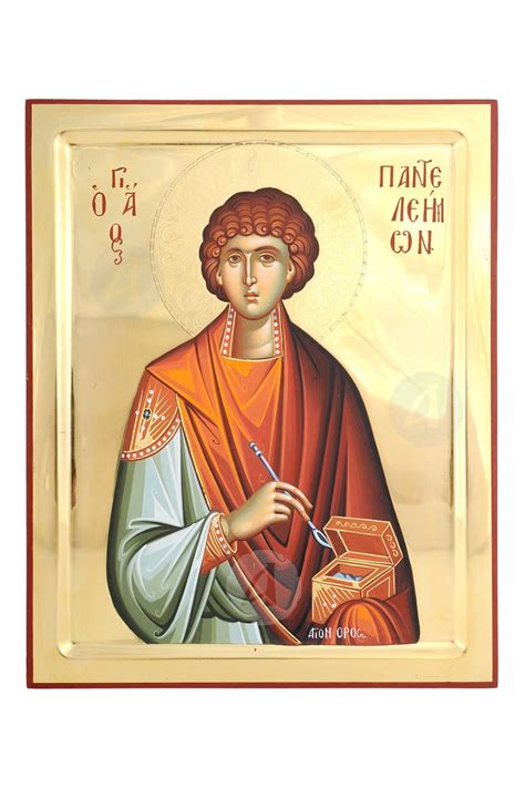 Εορτάζει στις 27 ιουλίου εκάστου έτους. Άγιος Παντελεήμων / Saint Panteleimon | Orthodox icons ...