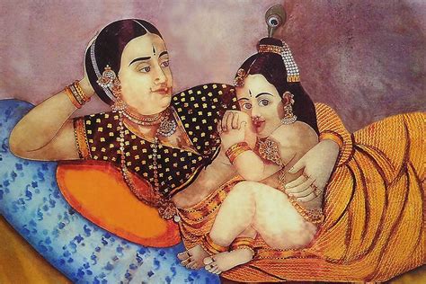 Yashoda Feeding Krishna