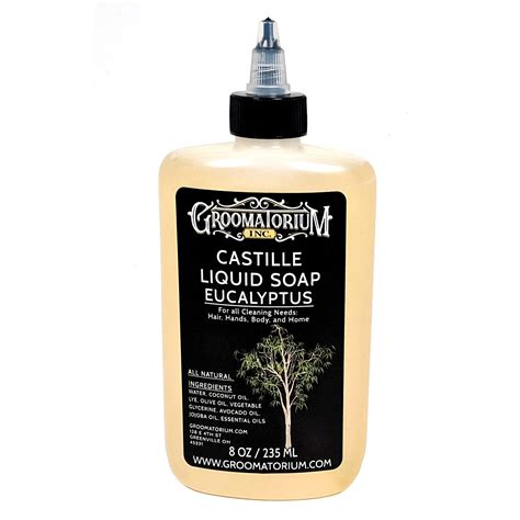 Liquid Castile Soap By Groomatorium Groomatorium Inc