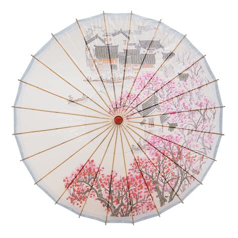 Rainproof Handmade Chinese Oiled Paper Umbrella Parasol