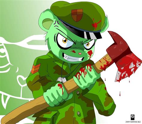 Happy Tree Friends Flippy Anime Wallpaper