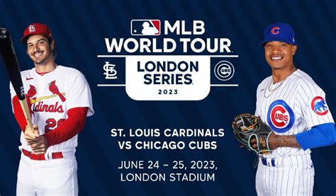 Mlb London Series 2023 Cardinals Vs Cubs Baseball Events
