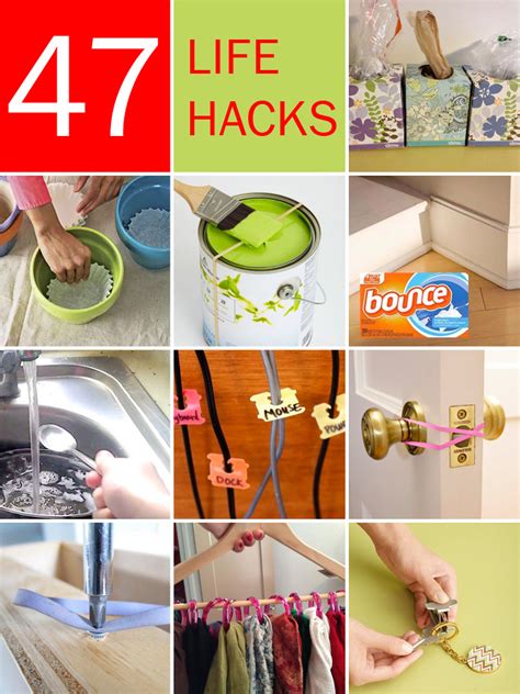 47 Amazing Life Hacks Using Only Common Household Items