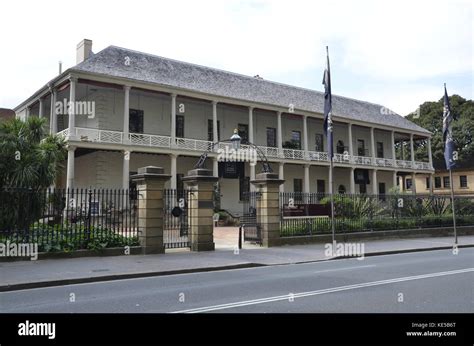 The Mint Museum The Oldest Public Building In Sydney Australia Stock