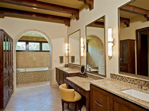 Tuscan Inspired Master Bathroom Hgtv