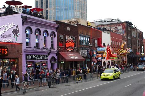 Downtown Nashville People Evening Stock Photos Free And Royalty Free