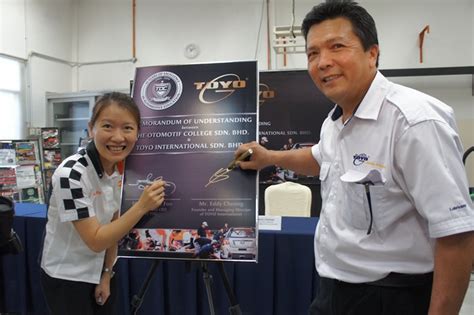 Maybe you would like to learn more about one of these? TOC & TOYO LUBRICATION METERAI PERJANJIAN | Mekanika ...