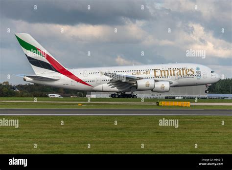 A6 Eeb Emirates Airbus A380 861 Expo 2020 Dubi Uae Manchester Airport