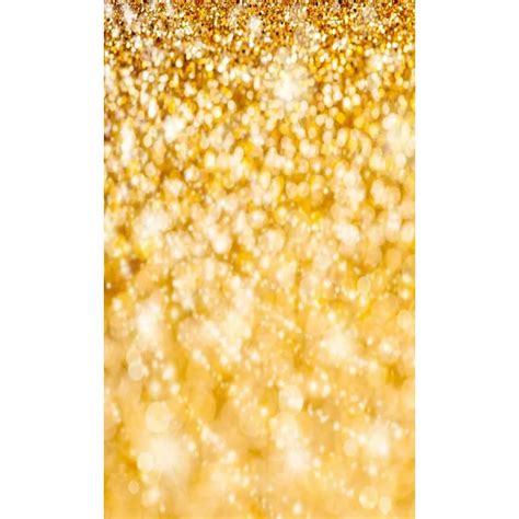 5x7ft Golden Gold Glitter Sequins Spots Sparkles Wall Custom Photo