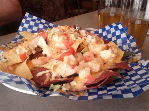 seafood nachos pei and beer seafood nachos seafood recipes delicious recipes yummy food