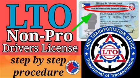 Paano Kumuha Ng Non Pro Drivers License Lto How To Apply Non Pro