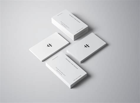 Business cards with leather card holder free mockups. Business Cards Mockup