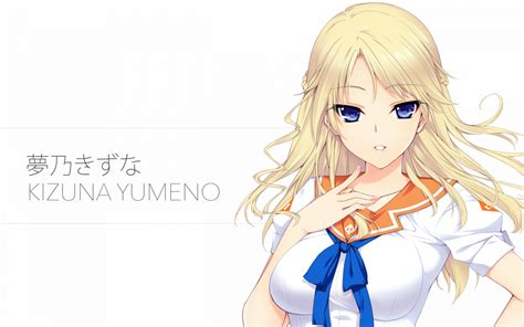 Fond D Cran X Px Anime Filles Anime Blond Yeux Bleus