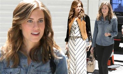 Allison Williams Displays Her Lean Legs In Skinny Jeans Before Slipping Into A Maxi Dress And