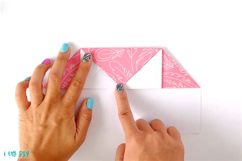 I Try Diy How To Fold A Letter Into Its Own Envelope I Try Diy