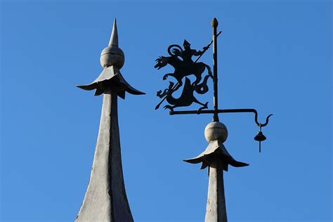 girouette de saint georges terrassant le dragon pavillon d… flickr