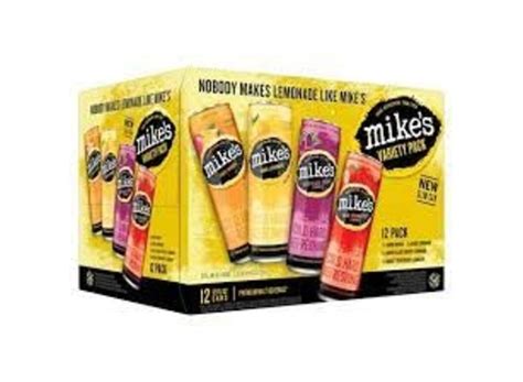 Mikes Hard Lemonade Variety Pack 12pk12oz Can Cork N Bottle
