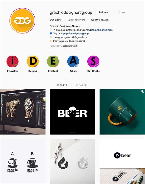 The 18 Best Instagram Accounts For Logo Design Inspiration Logo Wave