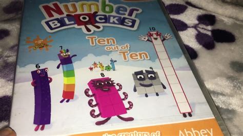 Taking A Look At The Numberblocks Ten Out Of Ten Dvd Youtube