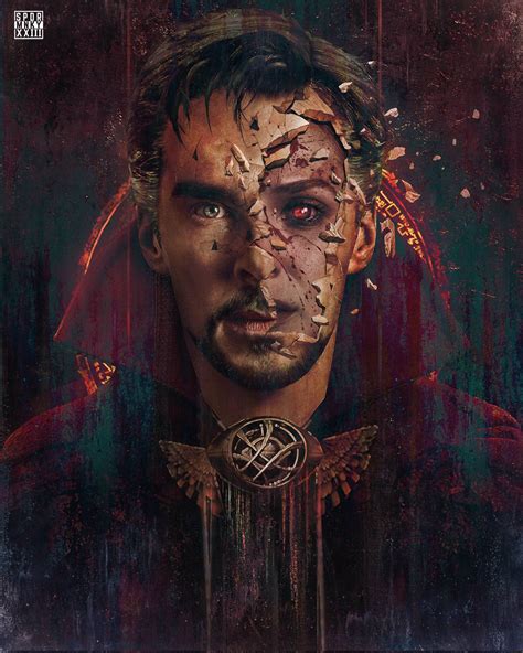 Doctor Strange In The Multiverse Of Madness Art By Spdrmnkyxxiii